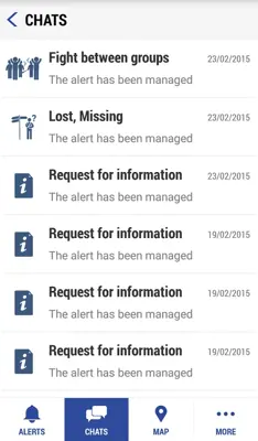 AlertCops android App screenshot 2