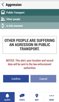 AlertCops android App screenshot 3